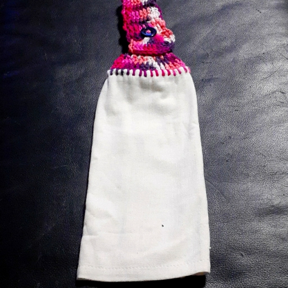 Crochet Hanging Kitchen towels